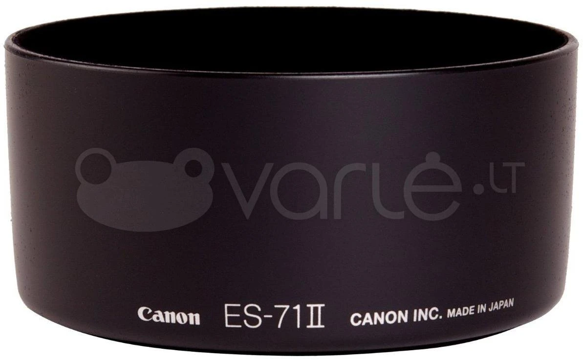 Objektyvas Canon ES-71II Juoda
