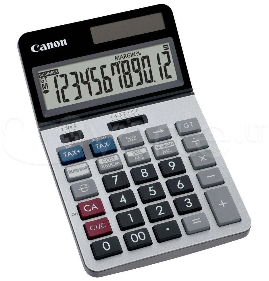 Canon KS-1220TSG stalinis skaičiuotuvas su spalvotais mygtukais