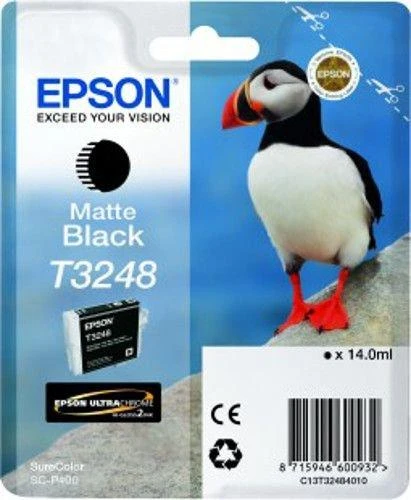 Epson T3242 | Rašalo kasetė | Žydra spalva