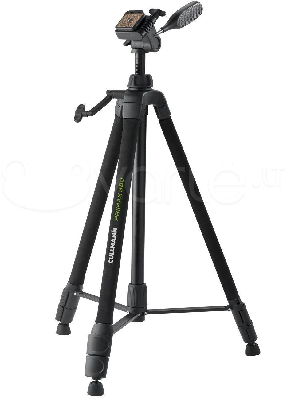 Stovas - Cullmann Primax 380 3-jų krypčių panoraminė galva, reguliuojami kojų kampai