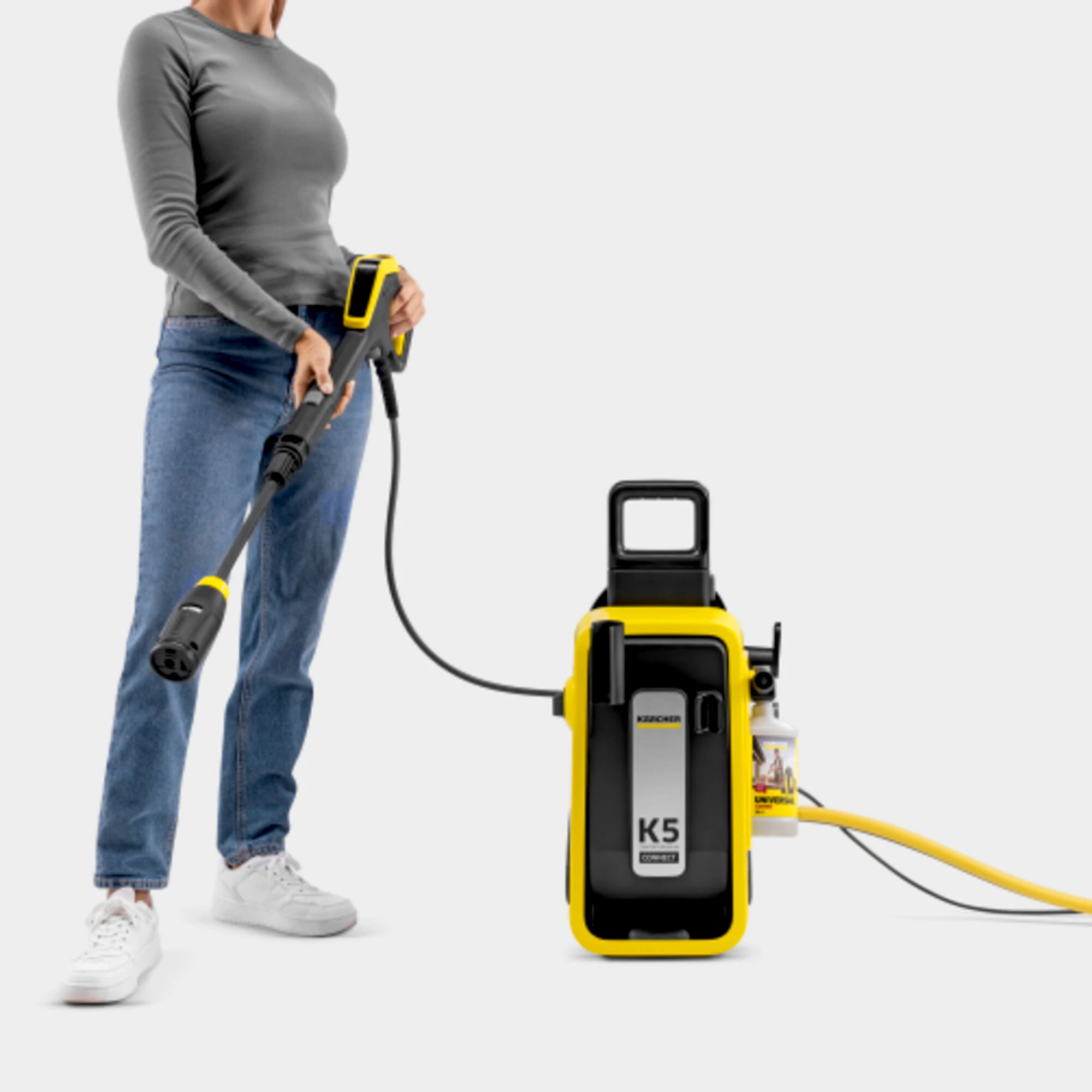 Aukšto slėgio plovykla Kärcher K 5 Comfort Premium Connect Home, 145 bar, 500 l/h aprašymas - Prekės nuotrauka
