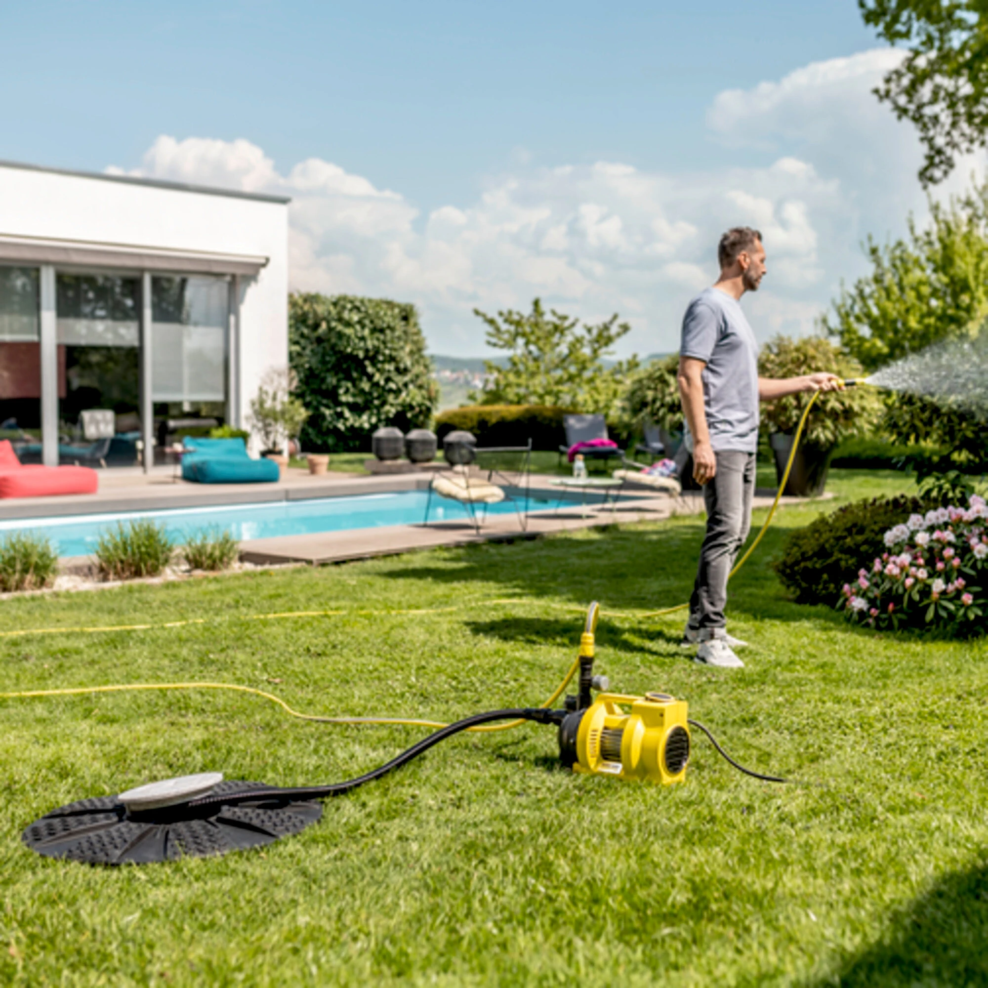 Sodo siurblys Kärcher BP 5.000 Garden aprašymas - Prekės nuotrauka