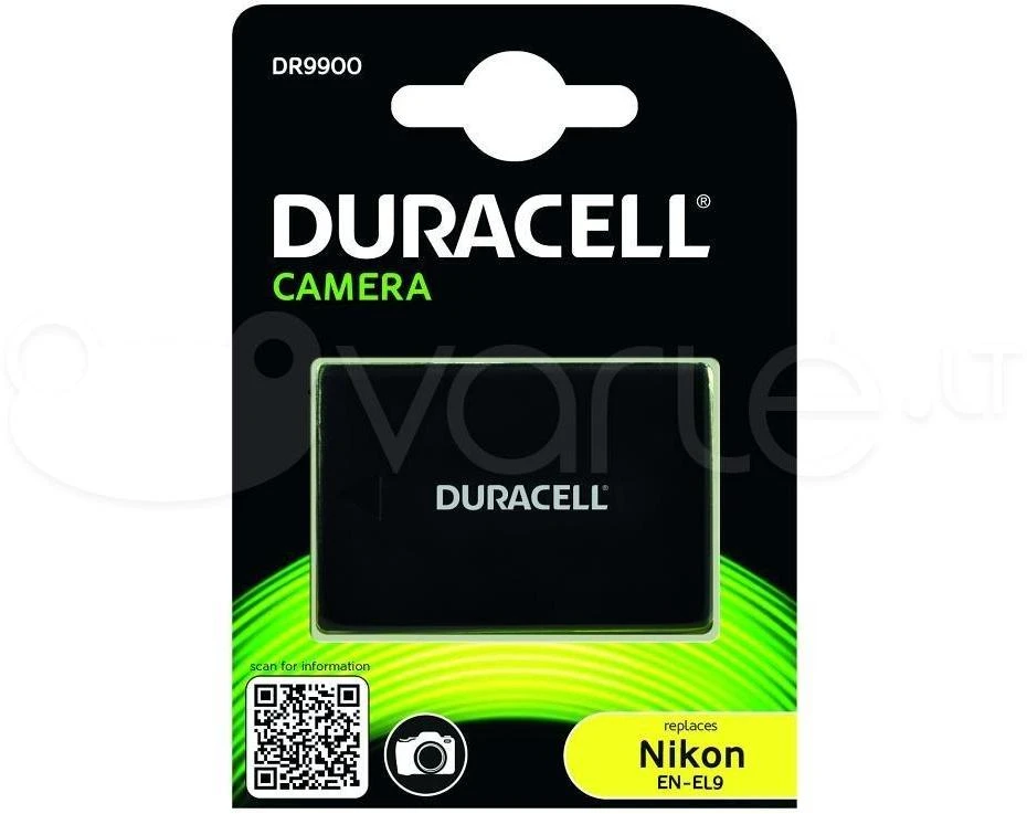 Duracell DR9900 kameros / vaizdo kameros su vaizdo magnetofonu baterija Ličio-jonų (Li-Ion) 1100 mAh