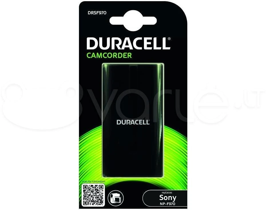 Duracell Li-Ion Akku 7800 mAh, skirta Sony NP-F970
