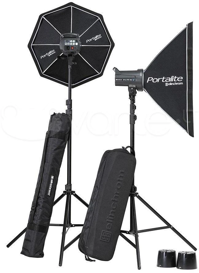 Elinchrom studijos blykstės rinkinys D-Lite RX 4/4 To Go (20839)