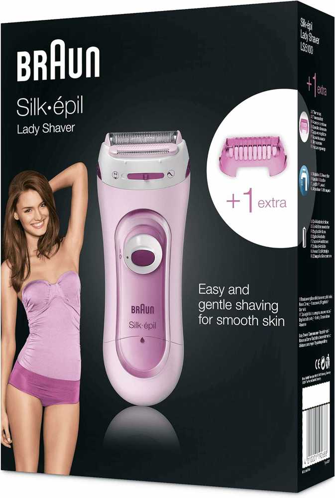 Skustuvas Braun Silk-épil LS5100, rožinis