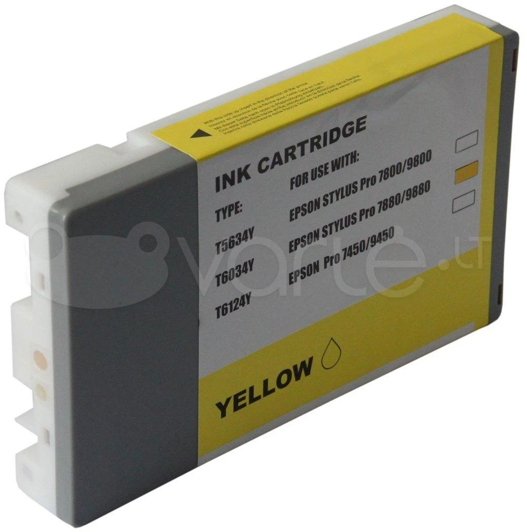 EPSON rašalas geltonas, skirtas StylusPro 7800 7800Xrite 7880 9800 9800Xrite 9880