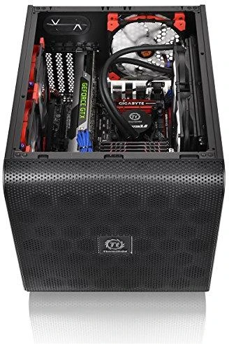 Korpusas Thermaltake Core V21 microATX Window Juodas