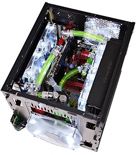 Korpusas Thermaltake Core V21 microATX Window Juodas