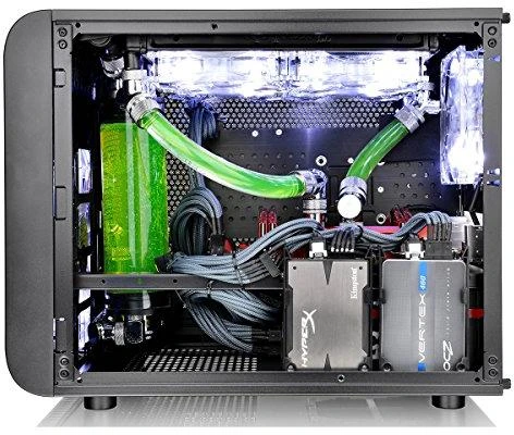 Korpusas Thermaltake Core V21 microATX Window Juodas