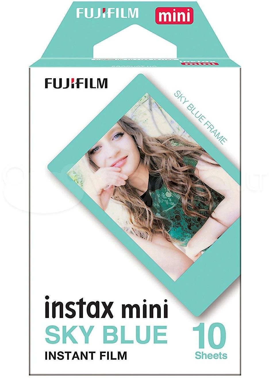 Fotojuostos Fujifilm Instax Mini. Mėlynos