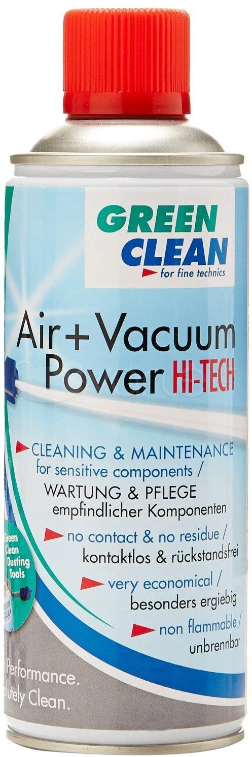 Valiklis Green Clean Žalias Clean Valymo purškiklis - Žalias valymas Butla Air Power Hi Tech Pro 400ml