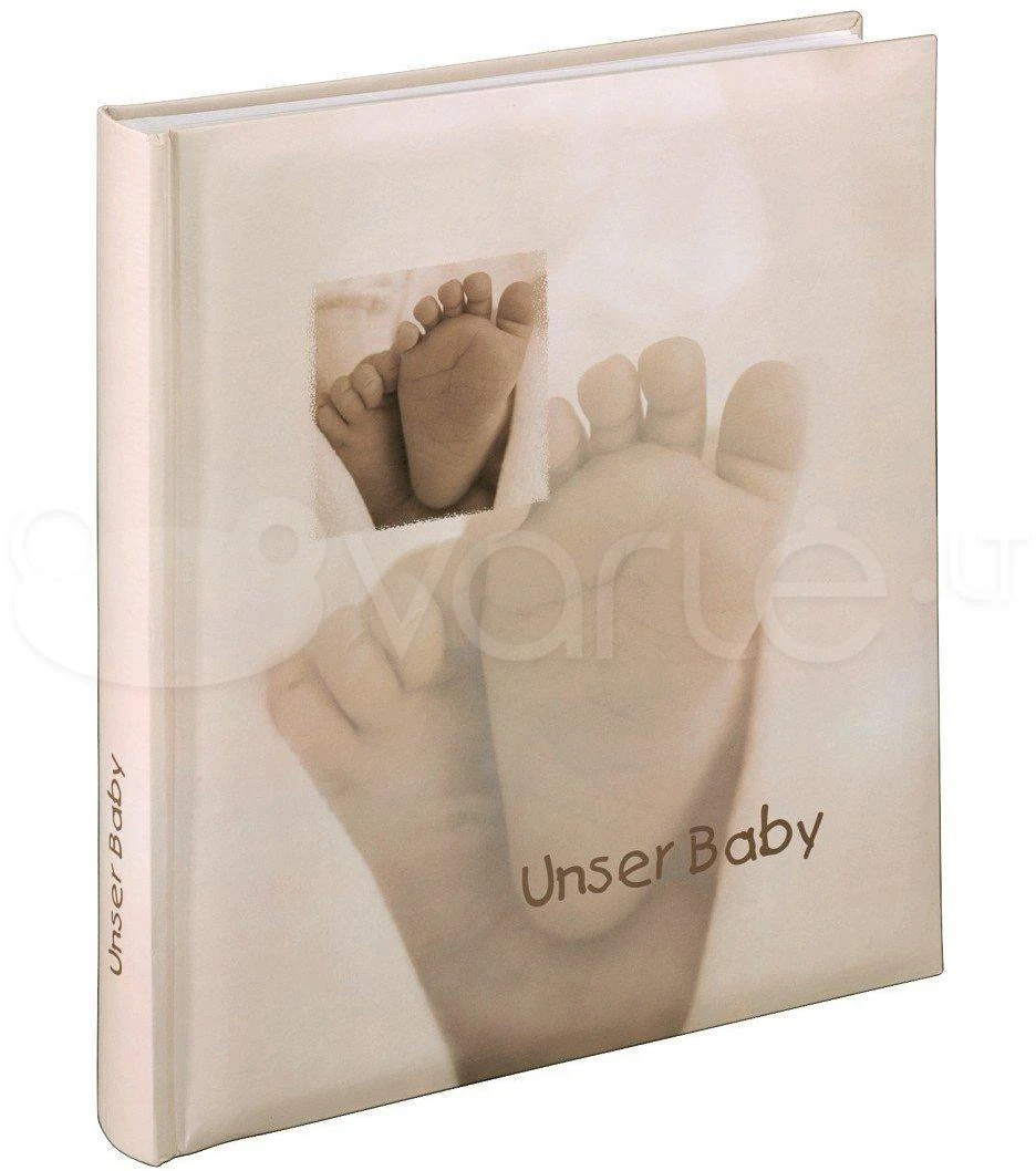 Nuotraukų albumas Hama 29 x 32 cm Baby Feel 60 baltų puslapių