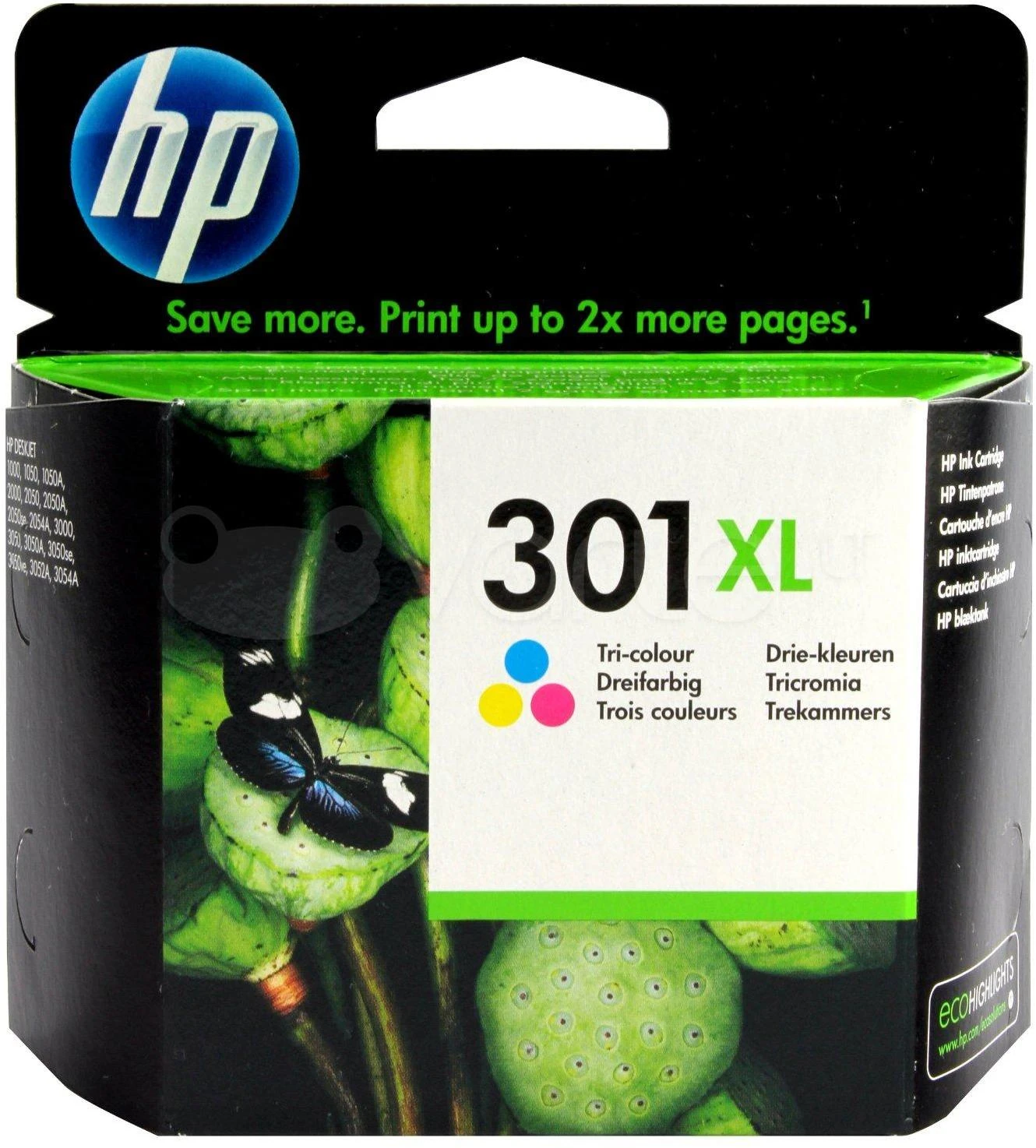 Hewlett Packard (HP) HP 301XL rašalo kasetė spalvotam DeskJet 1050 2050 daugiafunkciam spausdintuvui Spausdintuvas