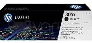 „Hewlett Packard“ (HP) HP 305X 2 didelės talpos juodos originalios „LaserJet“ tonerio kasetės (4000 puslapių viena kasetė)