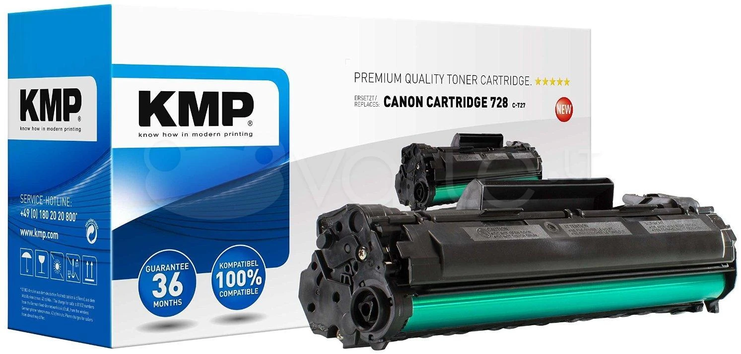 Legrand KMP C-T27 Toneris juodas, suderinamas su Canon 728
