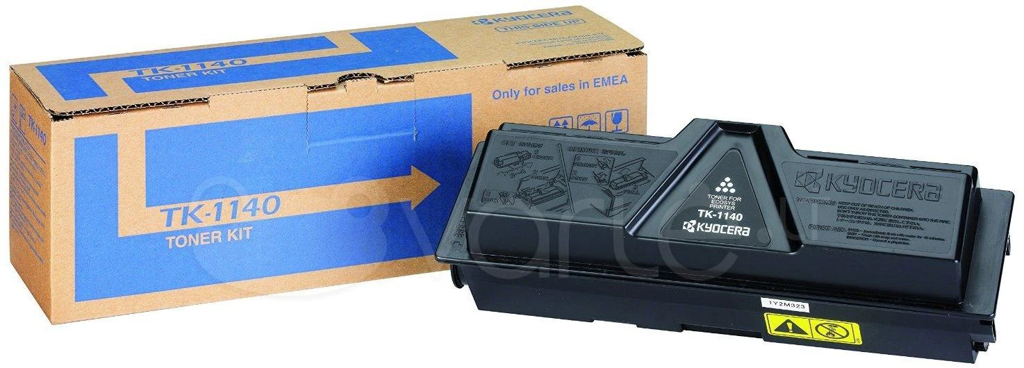Dažomieji milteliai KYOCERA TK-1140, juoda