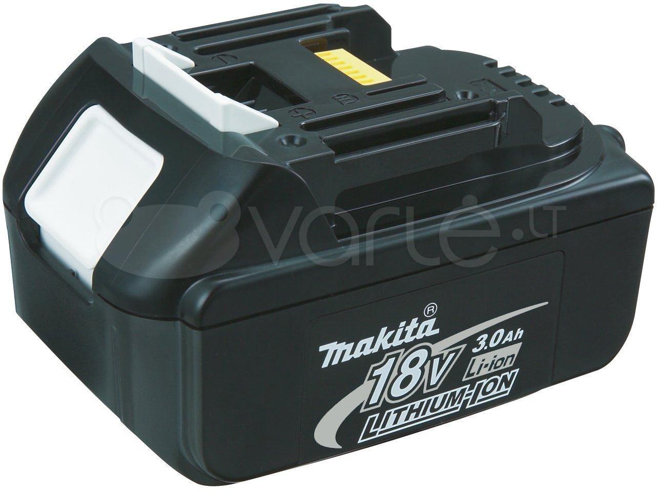 Makita 197599-5 Akumuliatorius 18 V, 3,0 Ah slide type Li-ion