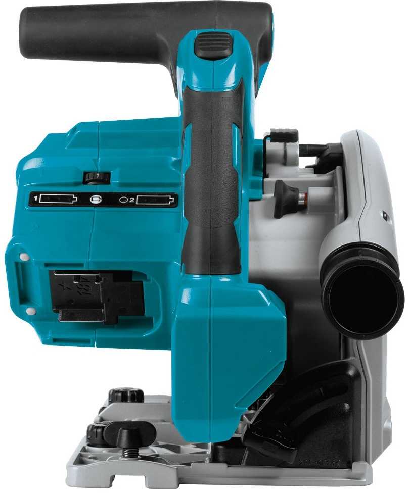Makita Rankinis diskinis pjūklas DSP600Z, 2x18V Li-ion; (Be akumuliatorių ir kroviklio)