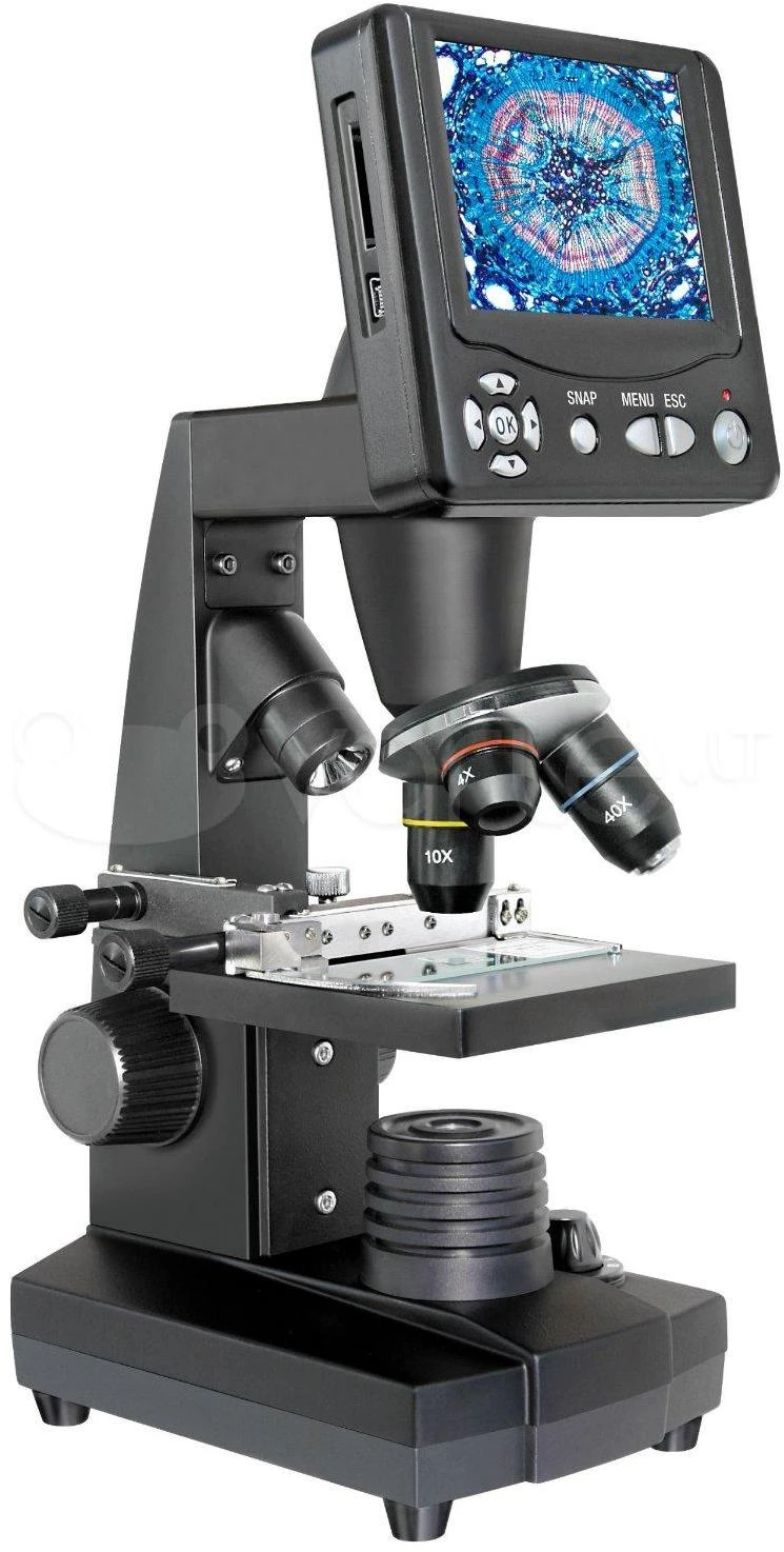 Mikroskopas Bresser 50x-2000x LCD Microscope 8,9cm (3,5 )