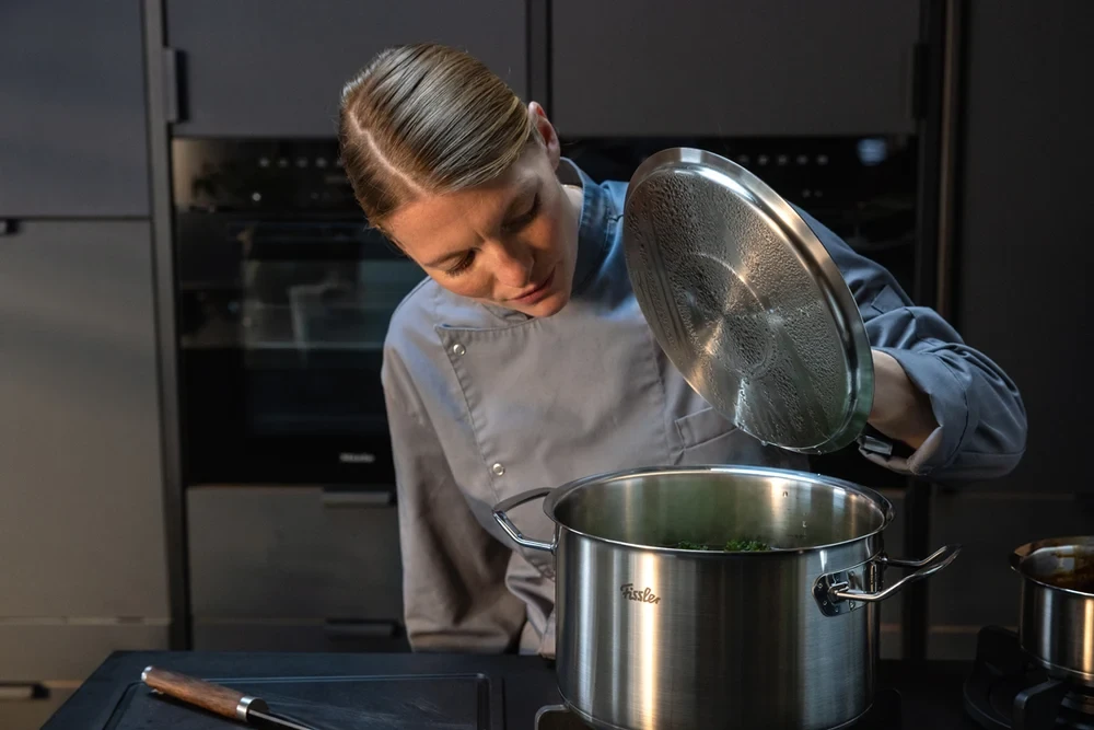 Nerūdijančiojo plieno puodų ir keptuvės rinkinys „Fissler Original-Profi Collection“, 5 dalių, 084-378-05-000/0