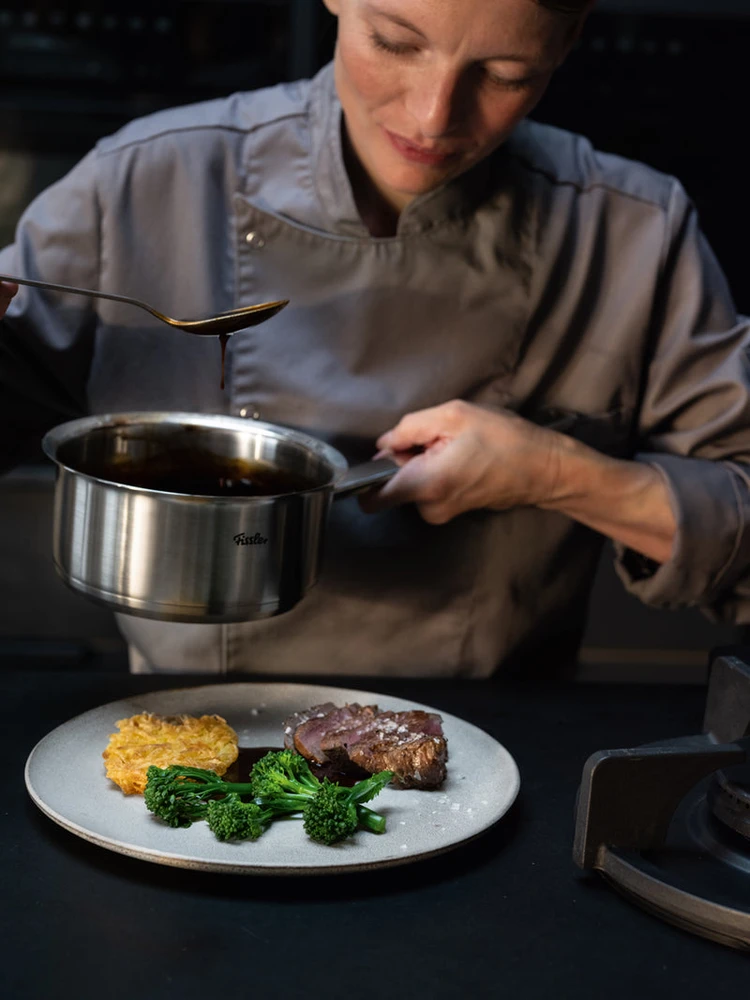 Nerūdijančiojo plieno puodų ir keptuvės rinkinys „Fissler Original-Profi Collection“, 5 dalių, 084-378-05-000/0