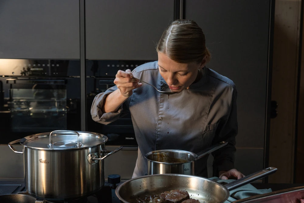 Nerūdijančiojo plieno puodų ir keptuvės rinkinys „Fissler Original-Profi Collection“, 5 dalių, 084-378-05-000/0