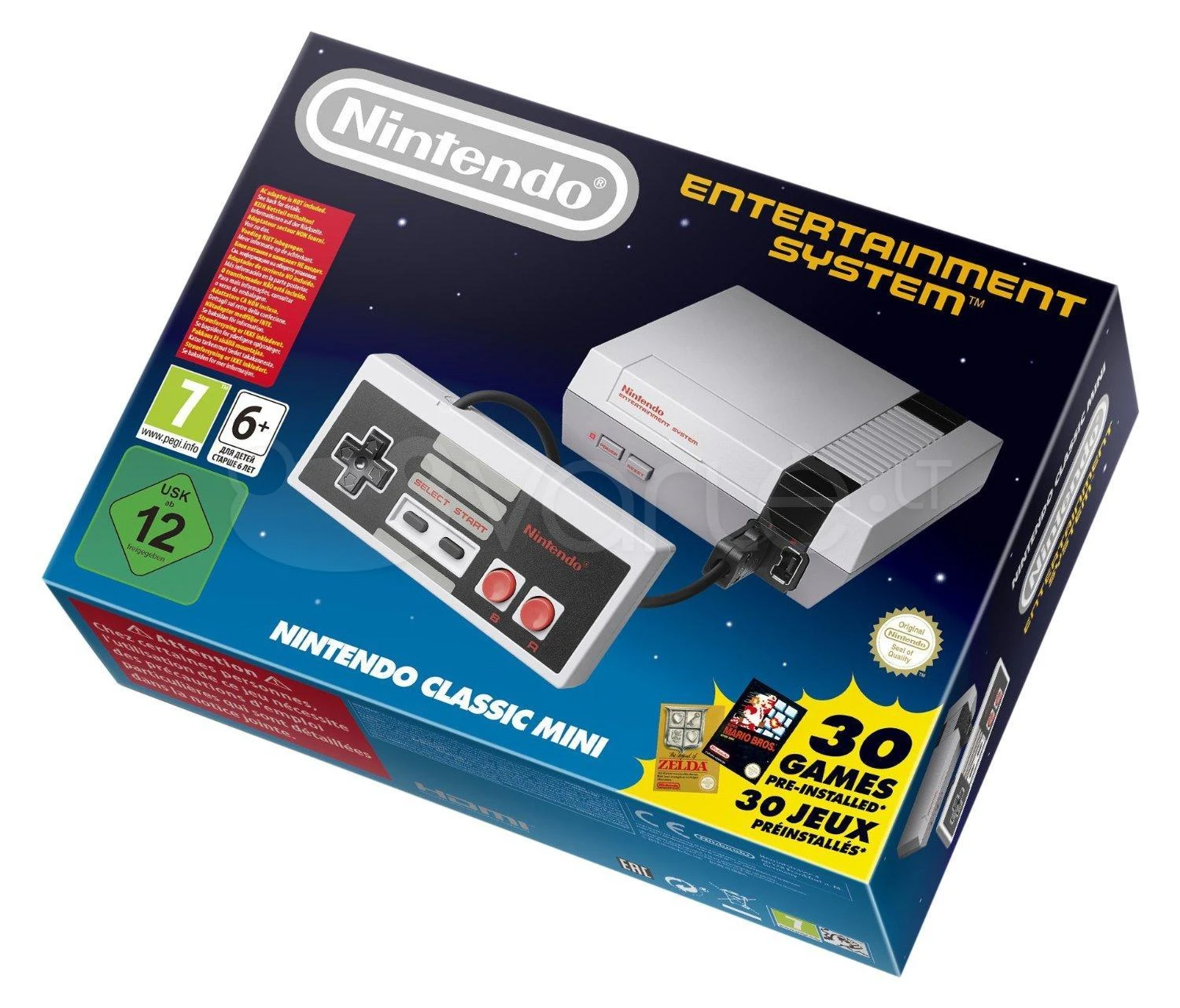 Nintendo Entertainment System: NES Classic Edition konsolė