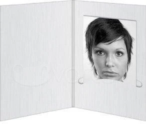 Nuotraukų rėmelis 1x100 Daiber Portrait aplankai Profi-Line 10x15 balti matiniai