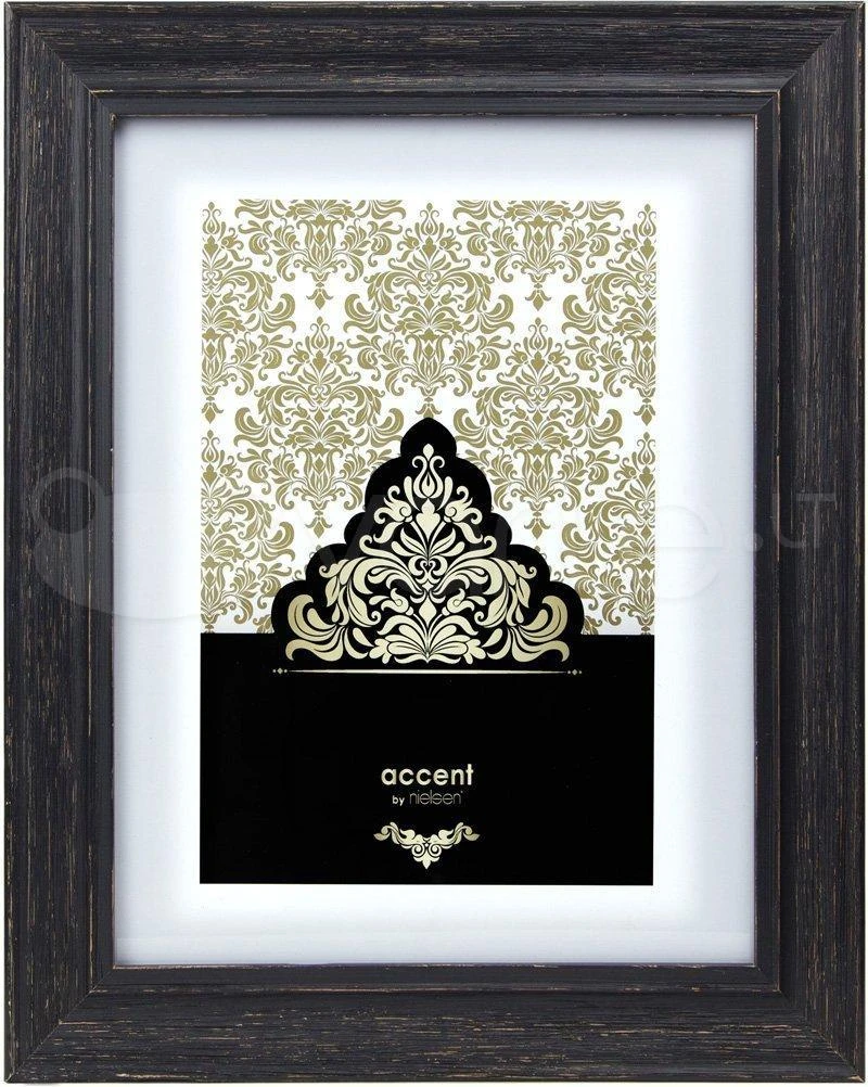 Nuotraukų rėmelis Nielsen Design Nielsen Accent Vintage 21x29,7 Mediena juoda DIN A4 3221103