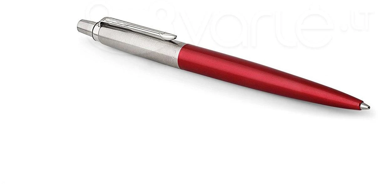 Automatinis tušinukas Parker Jotter Kensington Raudona CT. Su dovanų dėžute