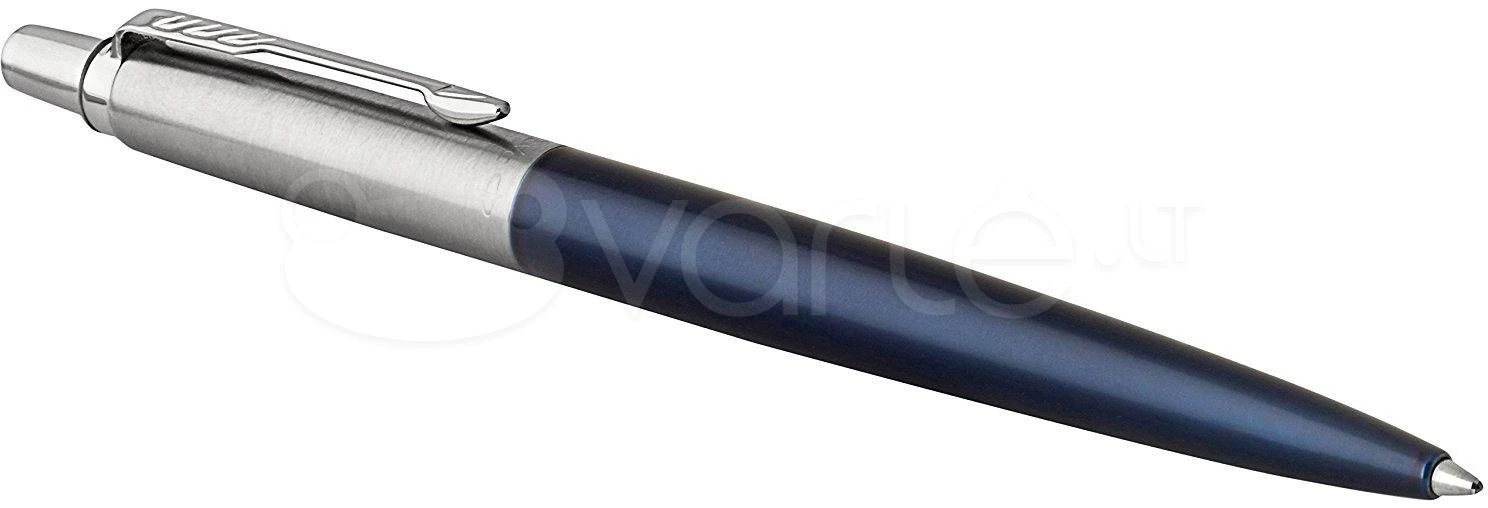 Parker Jotter mėlynas tušinukas metaliniu viršumi