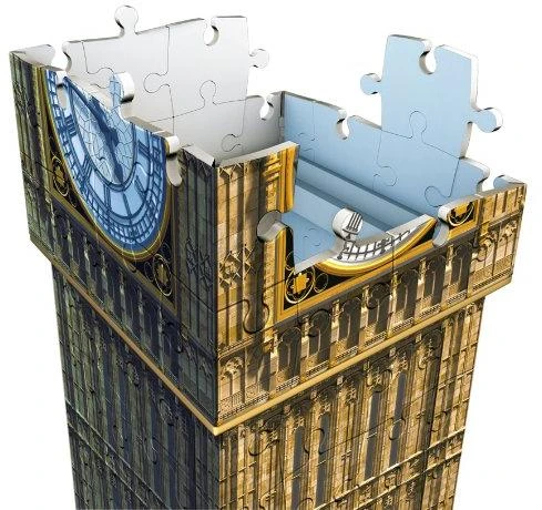 Ravensburger "3D" Dėlionė 216 vnt. - Vestminsterio laikrodžio bokštas (Big Ben)