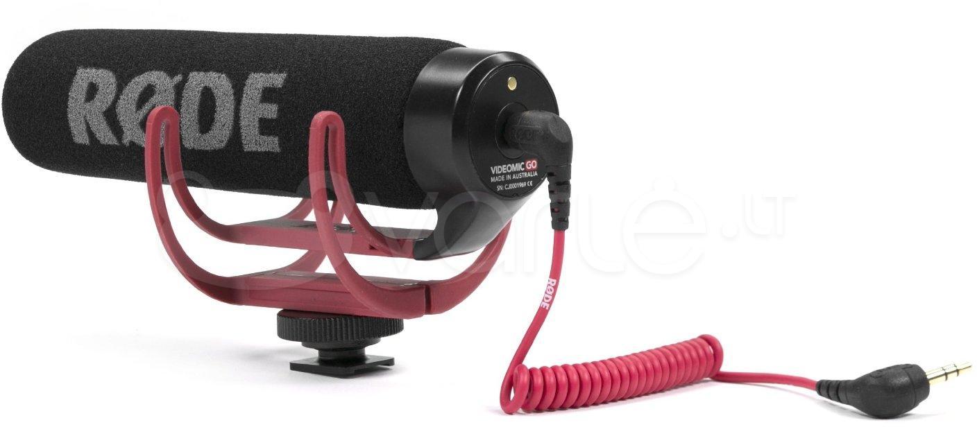 Rode VideoMic Go mikrofonas