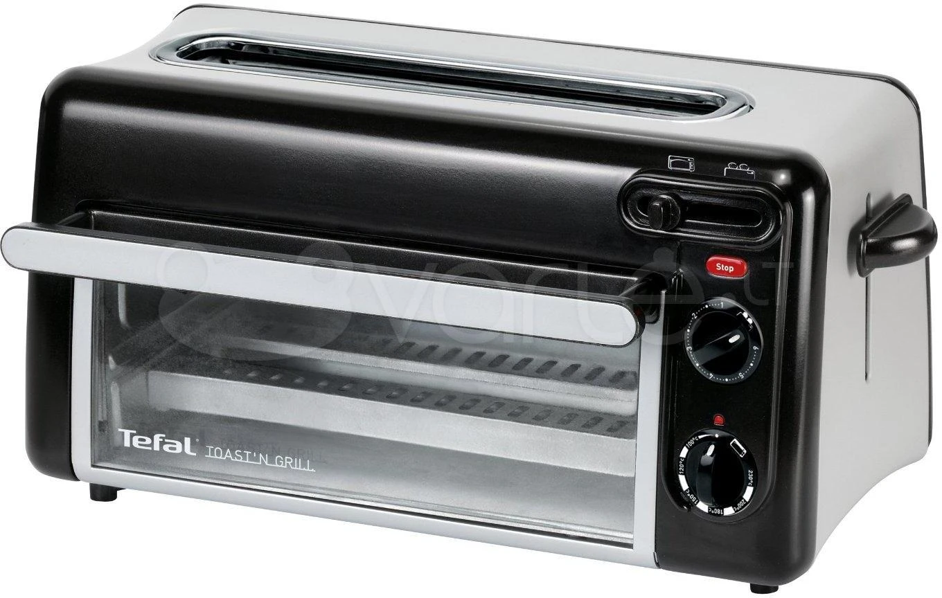 Tefal TL 6008 skrudintuvas 2 griežinėliai Aliuminis, Juoda 1300 W