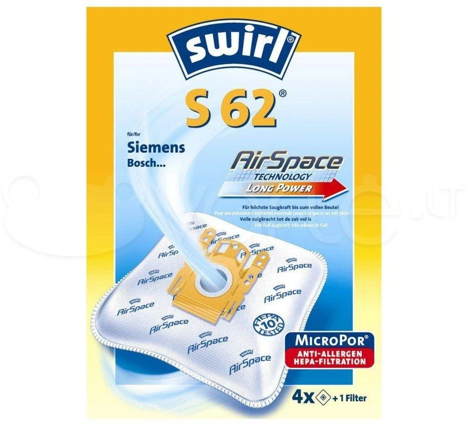 „Swirl S 62 MP Plus AirSpace“.