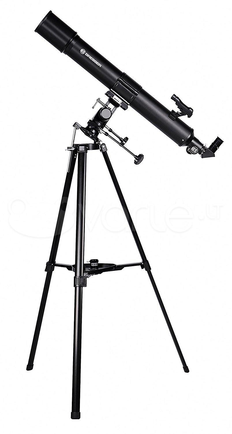 Teleskopas Bresser Taurus 90/900 NG >180x su išmaniojo telefono kameros adapteriu