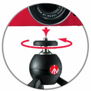 Manfrotto Pixi Table Top trikojis (Juodas)