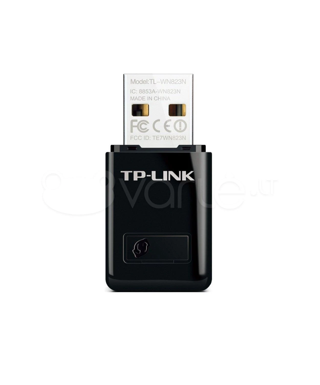 TP-LINK N300 WLAN Mini-USB adapteris, 2,4 GHz, 802.11b/g/n, QSS mygtukas, Autorun įrankis, palaiko Windows XP/Vista/7/8 ir MacOS