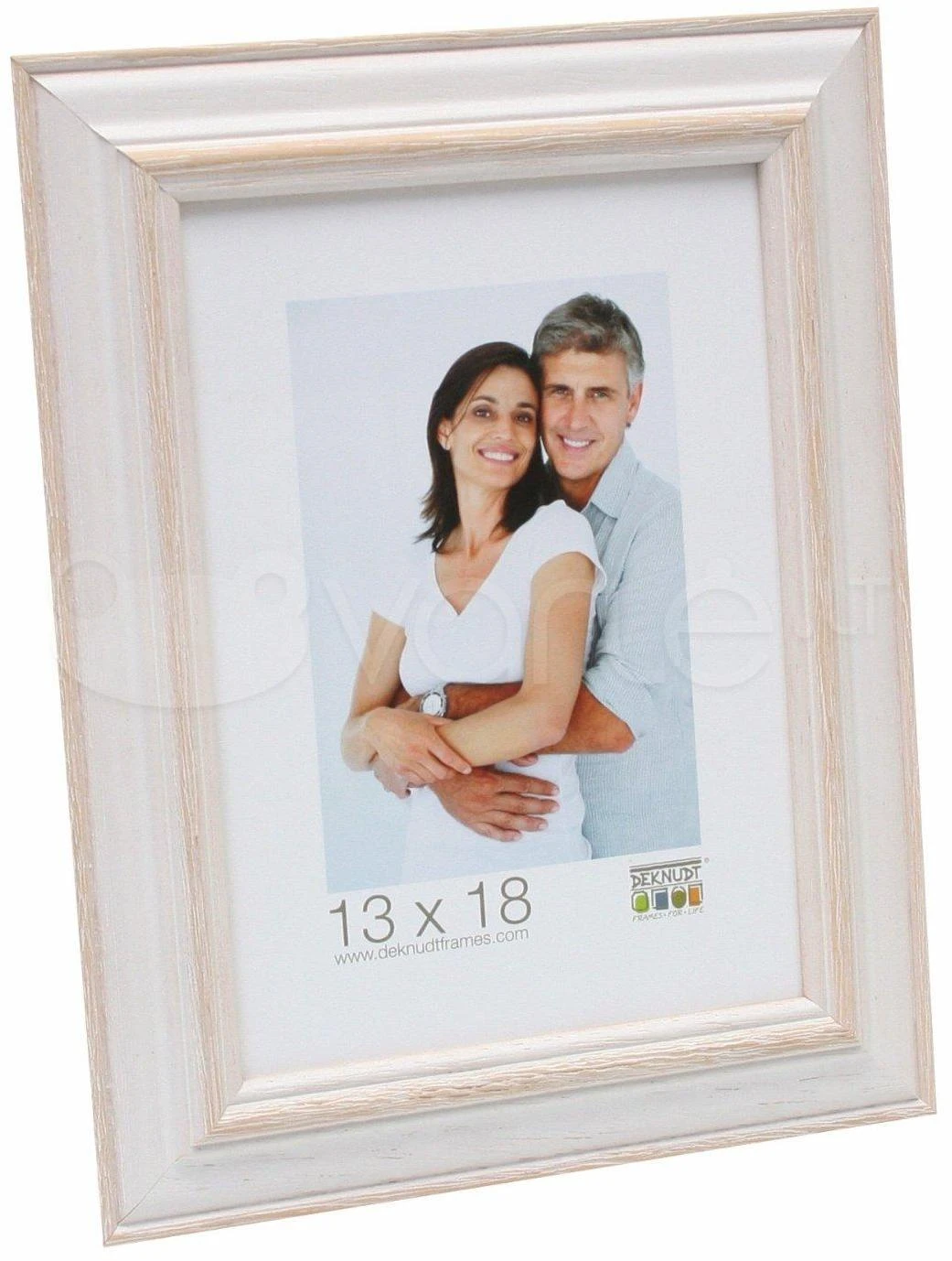 Nuotraukų rėmelis Deknudt S221H1 DIN A4 21x29,7 medinis baltas