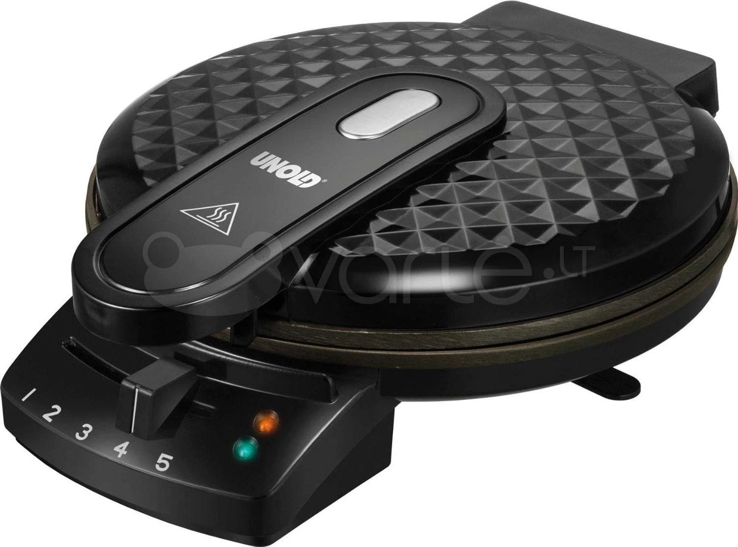 Unold Vaflinė 48235 Juoda, 1200 W