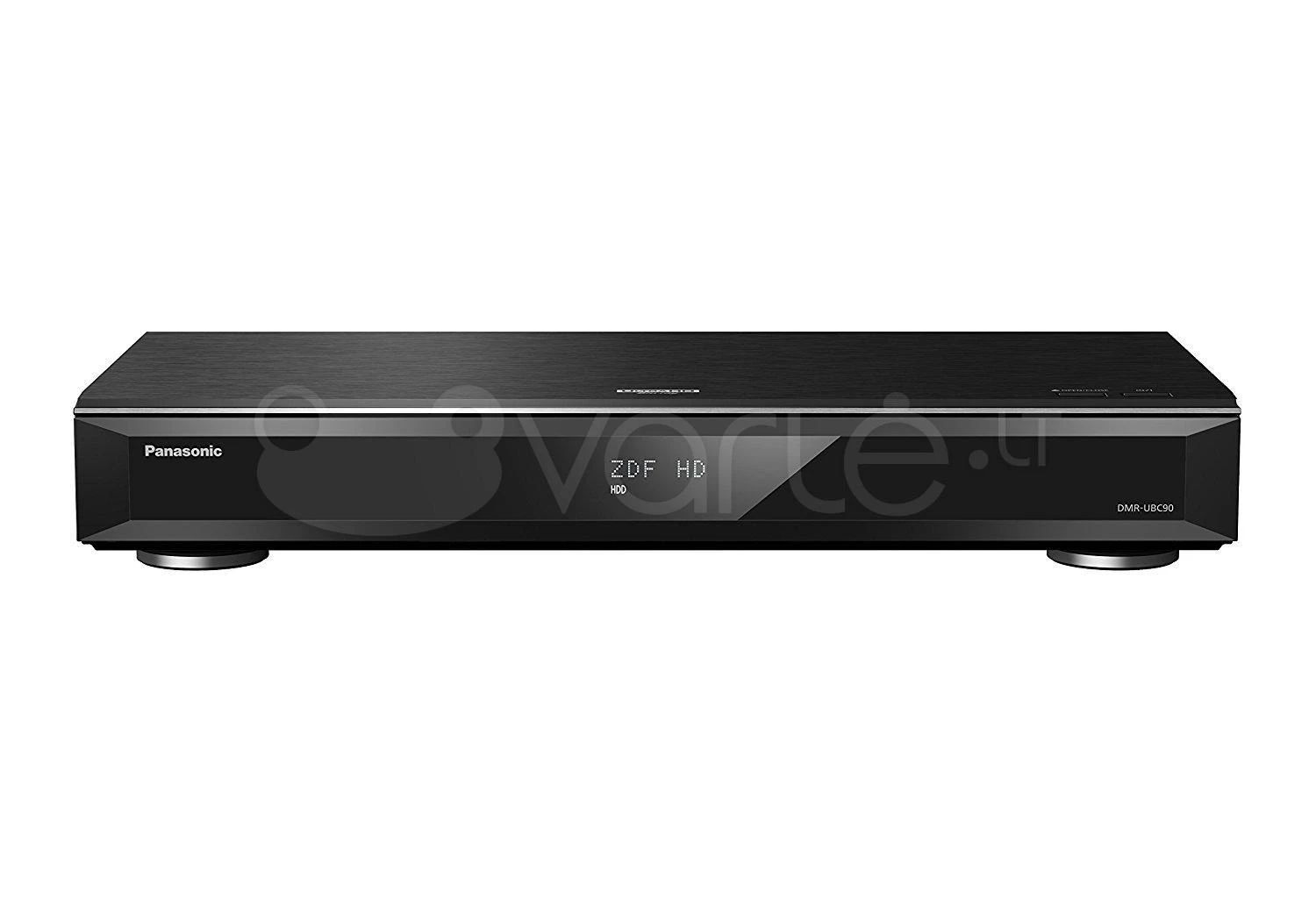Vaizdo grotuvas „Panasonic Blu-ray“ grotuvas DMR-UBC90 (2 TB HDD, UltraHD/4K, DVB-T2) juodas
