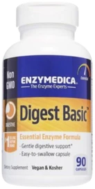 Enzymedica Digest™ Basic - fermentai virškinimui gerinti, kasai ir žarnynui, 90 vegkapsulių