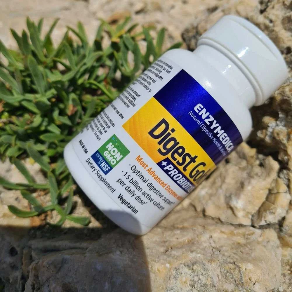 Enzymedica Digest™ Basic - fermentai virškinimui gerinti, kasai ir žarnynui, 30 vegkapsulių