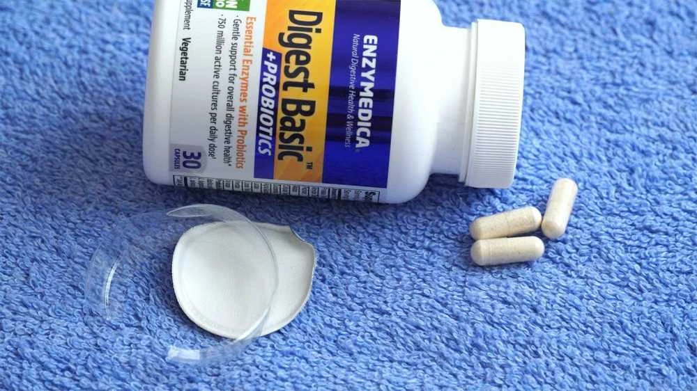 Enzymedica Digest™ Basic - fermentai virškinimui gerinti, kasai ir žarnynui, 30 vegkapsulių