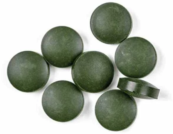 KIKI Health Organic CHLORELLA - Detoksikuojanti Chlorelė, 200 tablečių