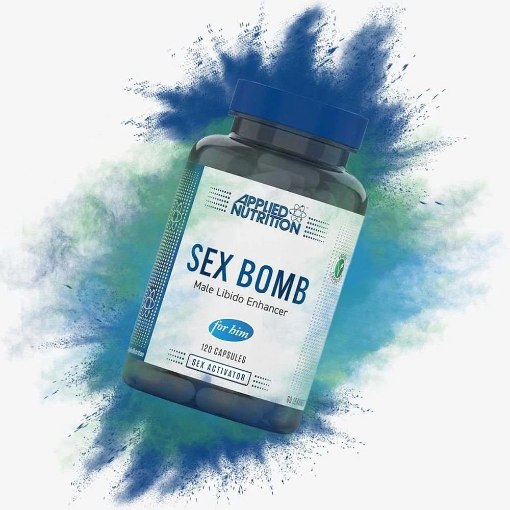 Applied Nutrition Kiki Health SEX BOMB, Vyrų potencijai gerinti,120 kapsulių