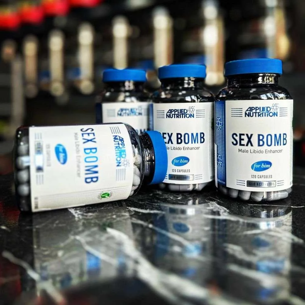 Applied Nutrition Kiki Health SEX BOMB, Vyrų potencijai gerinti,120 kapsulių