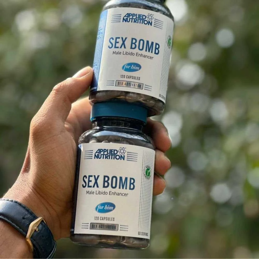 Applied Nutrition Kiki Health SEX BOMB, Vyrų potencijai gerinti,120 kapsulių