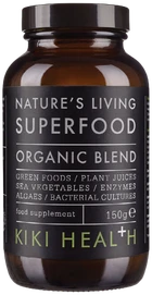 KIKI Health Superfood NATURE'S LIVING - Supermaistas visaverčiai mitybai - šarminantys mineralai, vitaminai ir antioksidantai 150 gr. milteliai
